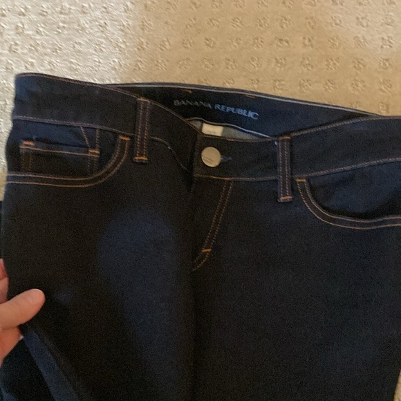 Banana Republic dark wash curvy boot - Picture 2 of 6